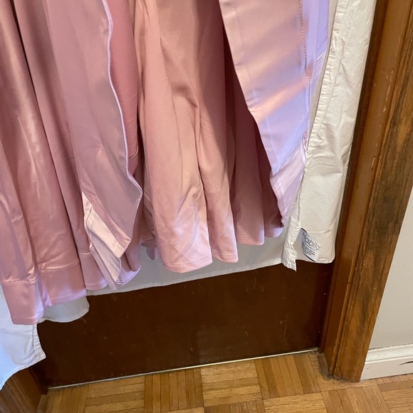 Pink Satin Skater Dress - Picture 8 of 10